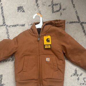 Carhartt Tan Hooded Jacket